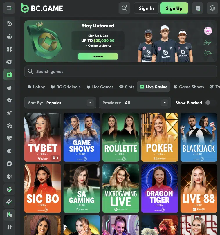 bc game crypto